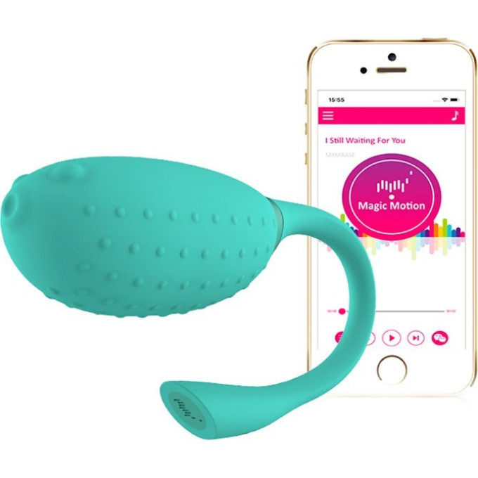 Вибратор MAGIC MOTION FUGU, зелёный 861144
